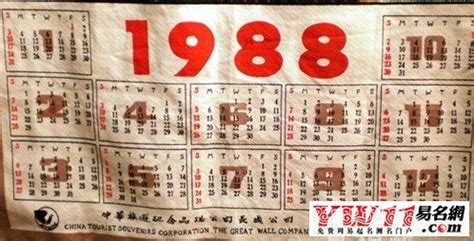 1988年 辰|1988年是什么年